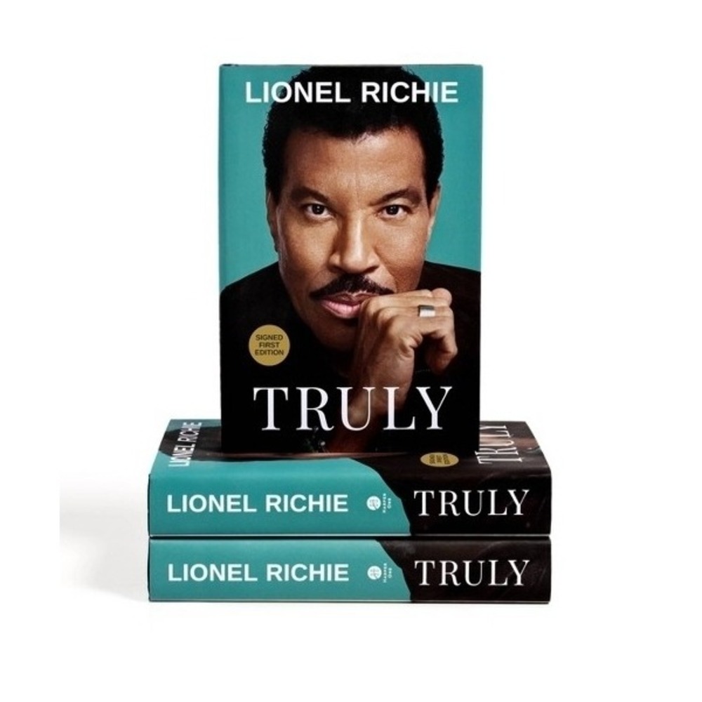 Lionel Richie Truly Book Signed First Edition Hardcover New Autographed Memoir